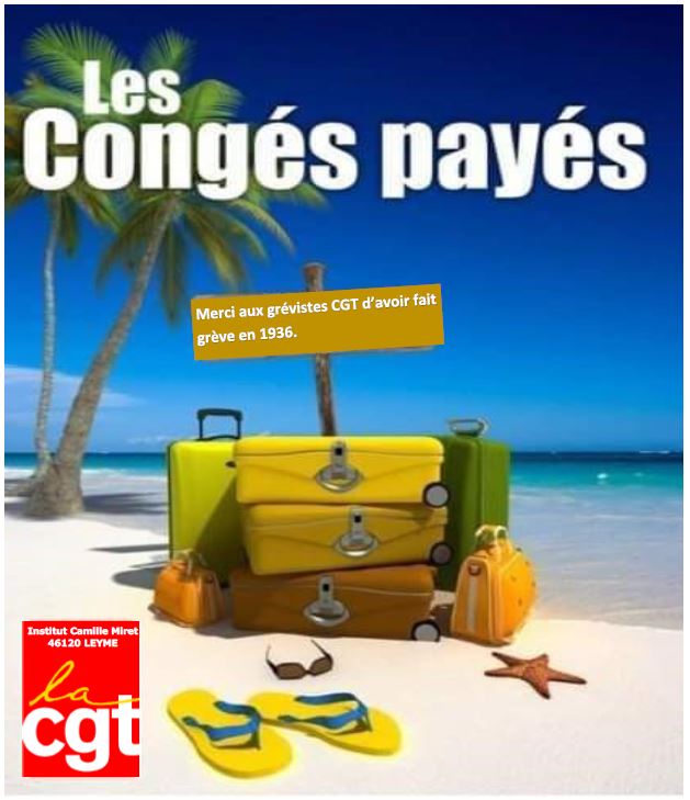 tract conges payes cgt